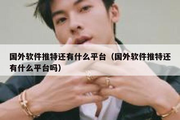 国外软件推特还有什么平台（国外软件推特还有什么平台吗） 第1张