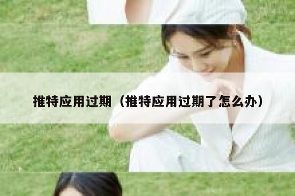 推特应用过期（推特应用过期了怎么办） 第1张