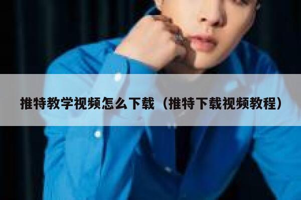 推特教学视频怎么下载（推特下载视频教程） 第1张