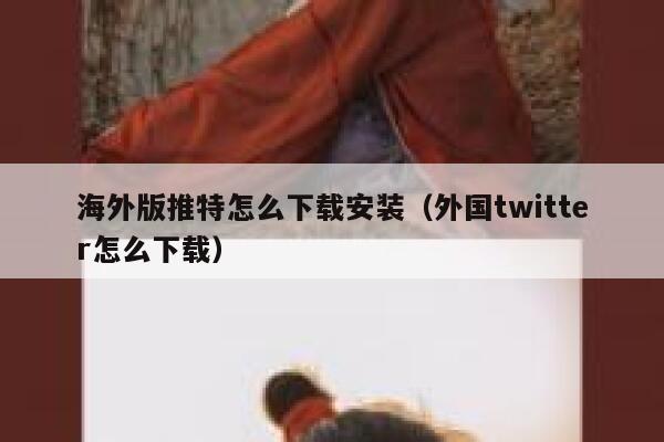 海外版推特怎么下载安装（外国twitter怎么下载） 第1张