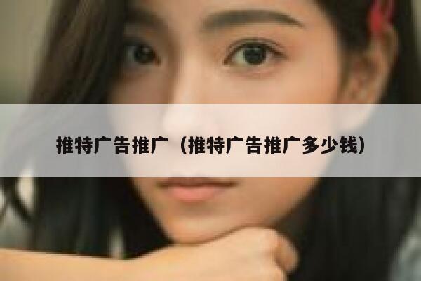 推特广告推广(推特广告推广多少钱) 第1张 推特广告推广(推特广告推广多少钱) 第1张