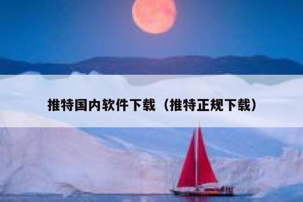 推特国内软件下载（推特正规下载） 第1张