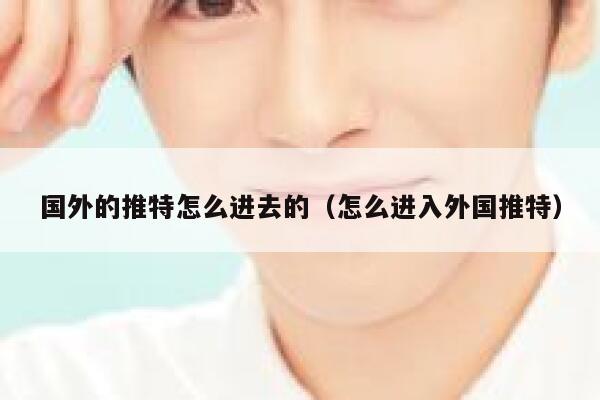 国外的推特怎么进去的(怎么进入外国推特) 第1张 国外的推特怎么进去的(怎么进入外国推特) 第1张