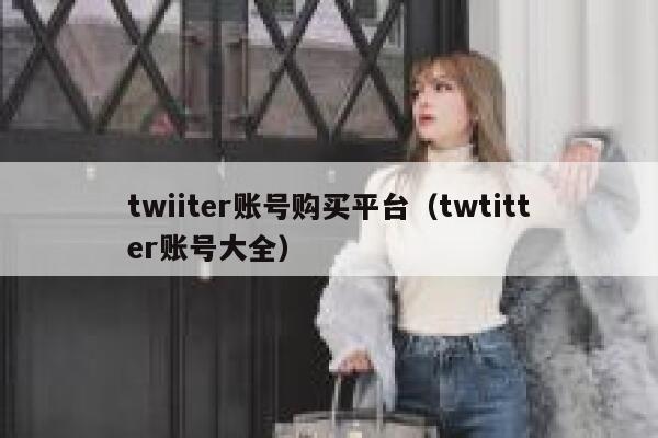 twiiter账号购买平台（twtitter账号大全） 第1张