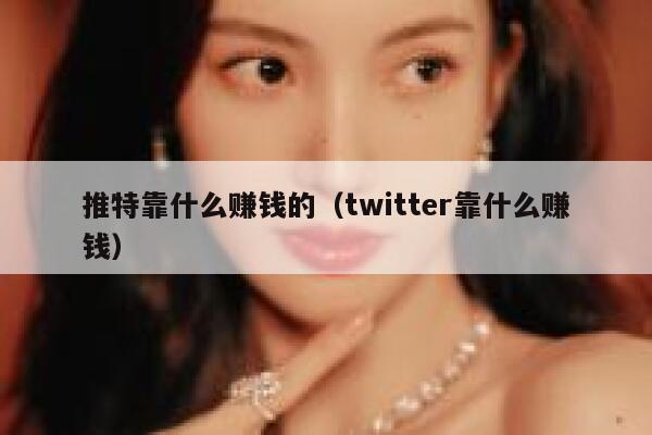 推特靠什么赚钱的（twitter靠什么赚钱） 第1张