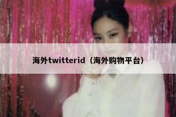 海外twitterid（海外购物平台） 第1张