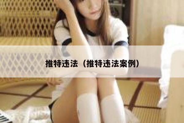 推特违法(推特违法案例) 第1张 推特违法(推特违法案例) 第1张