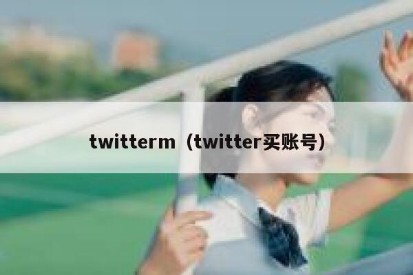 twitterm(twitter买账号) 第1张 twitterm(twitter买账号) 第1张