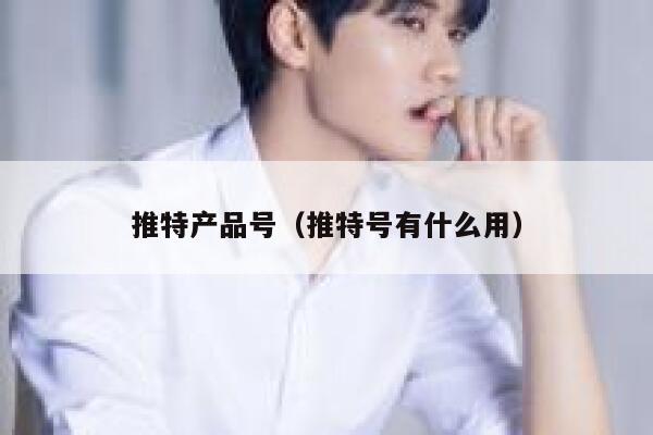推特产品号(推特号有什么用) 第1张 推特产品号(推特号有什么用) 第1张