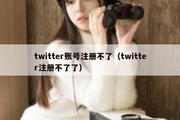 twitter账号注册不了(twitter注册不了了) 第1张 twitter账号注册不了(twitter注册不了了) 第1张
