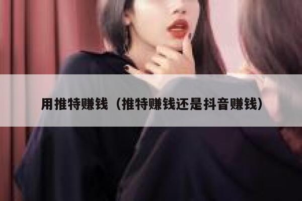 用推特赚钱（推特赚钱还是抖音赚钱） 第1张