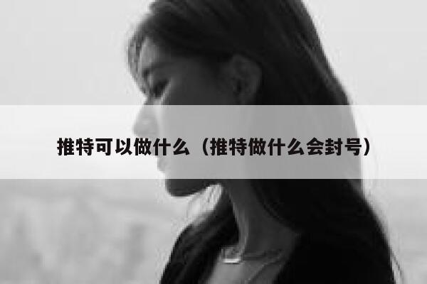 推特可以做什么(推特做什么会封号) 第1张 推特可以做什么(推特做什么会封号) 第1张