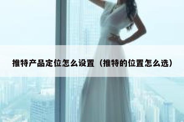 推特产品定位怎么设置（推特的位置怎么选） 第1张
