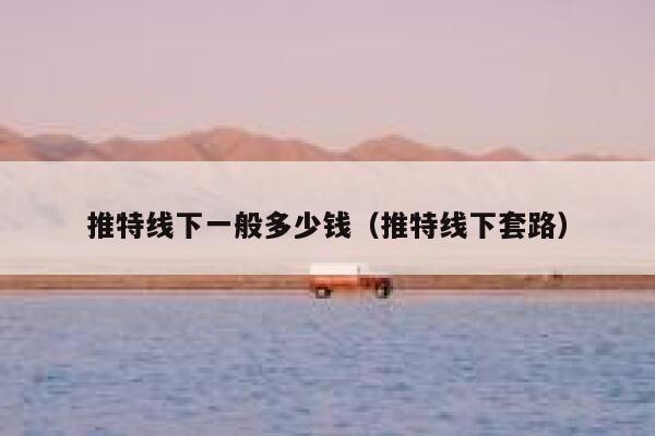 推特线下一般多少钱(推特线下套路) 第1张 推特线下一般多少钱(推特线下套路) 第1张