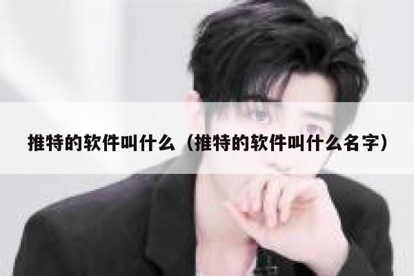 推特的软件叫什么(推特的软件叫什么名字) 第1张 推特的软件叫什么(推特的软件叫什么名字) 第1张