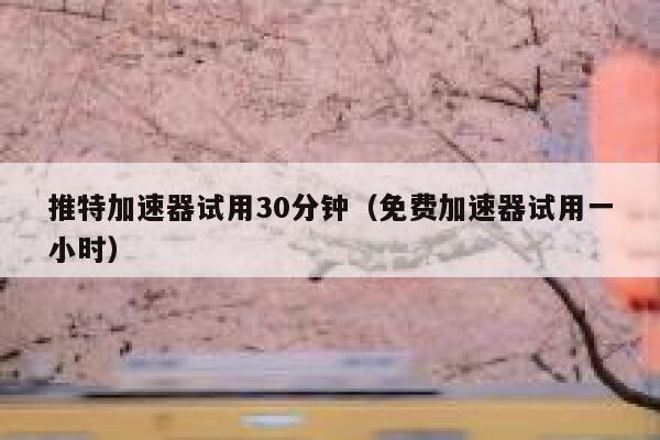 推特加速器试用30分钟(免费加速器试用一小时) 第1张 推特加速器试用30分钟(免费加速器试用一小时) 第1张
