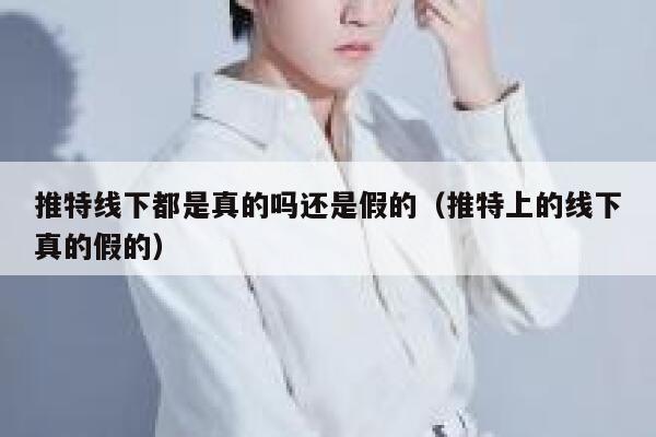 推特线下都是真的吗还是假的（推特上的线下真的假的） 第1张
