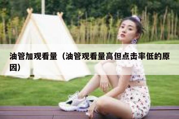 油管加观看量(油管观看量高但点击率低的原因) 第1张 油管加观看量(油管观看量高但点击率低的原因) 第1张