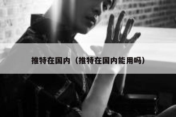 推特在国内(推特在国内能用吗) 第1张 推特在国内(推特在国内能用吗) 第1张