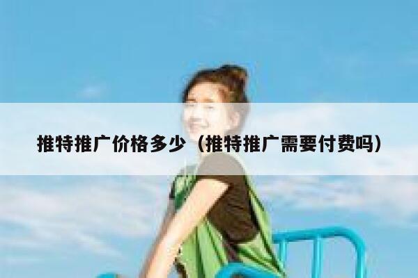 推特推广价格多少(推特推广需要付费吗) 第1张 推特推广价格多少(推特推广需要付费吗) 第1张