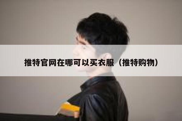 推特官网在哪可以买衣服(推特购物) 第1张 推特官网在哪可以买衣服(推特购物) 第1张