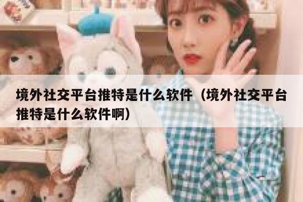 境外社交平台推特是什么软件(境外社交平台推特是什么软件啊) 第1张 境外社交平台推特是什么软件(境外社交平台推特是什么软件啊) 第1张