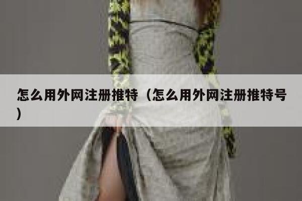 怎么用外网注册推特(怎么用外网注册推特号) 第1张 怎么用外网注册推特(怎么用外网注册推特号) 第1张