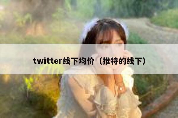 twitter线下均价(推特的线下) 第1张 twitter线下均价(推特的线下) 第1张