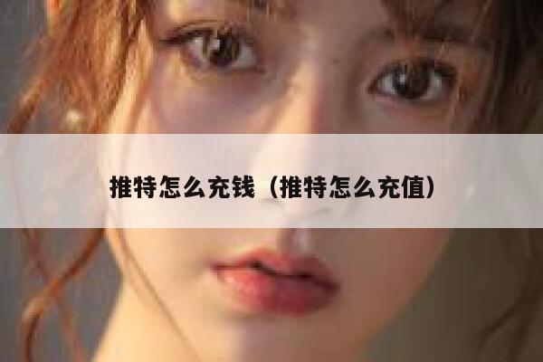 推特怎么充钱（推特怎么充值） 第1张