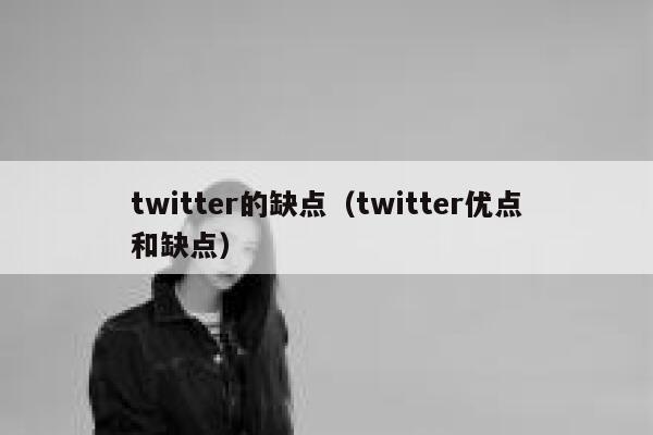 twitter的缺点(twitter优点和缺点) 第1张 twitter的缺点(twitter优点和缺点) 第1张