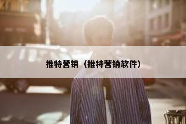 推特营销（推特营销软件） 第1张