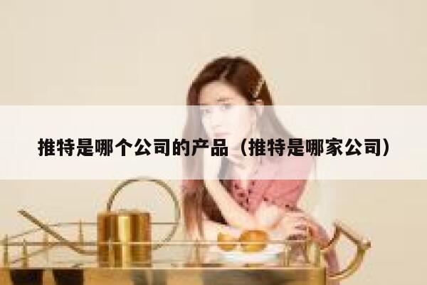 推特是哪个公司的产品（推特是哪家公司） 第1张