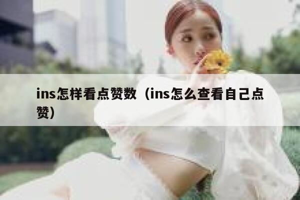 ins怎样看点赞数（ins怎么查看自己点赞） 第1张