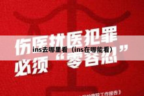 ins去哪里看（ins在哪能看） 第1张