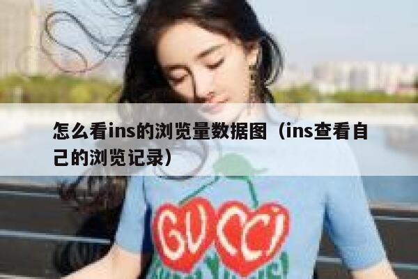 怎么看ins的浏览量数据图（ins查看自己的浏览记录） 第1张