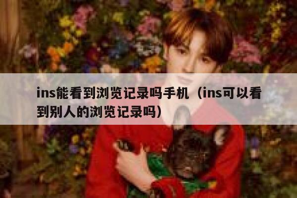 ins能看到浏览记录吗手机(ins可以看到别人的浏览记录吗) 第1张 ins能看到浏览记录吗手机(ins可以看到别人的浏览记录吗) 第1张