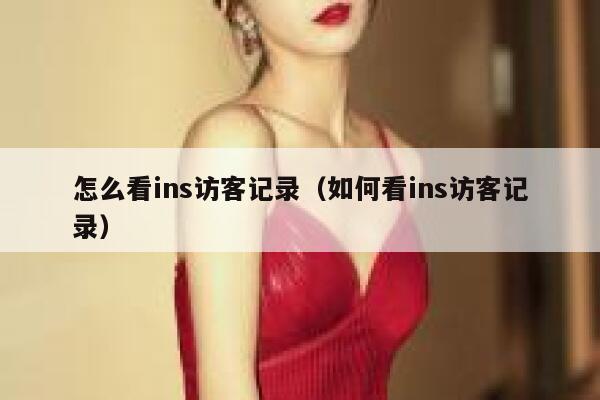 怎么看ins访客记录(如何看ins访客记录) 第1张 怎么看ins访客记录(如何看ins访客记录) 第1张