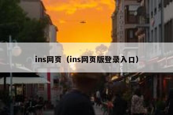ins网页（ins网页版登录入口） 第1张
