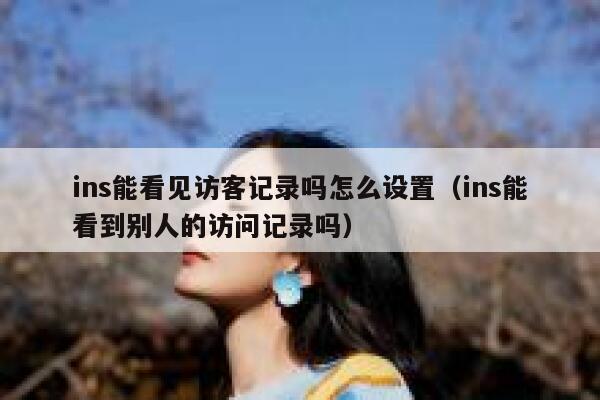 ins能看见访客记录吗怎么设置(ins能看到别人的访问记录吗) 第1张 ins能看见访客记录吗怎么设置(ins能看到别人的访问记录吗) 第1张