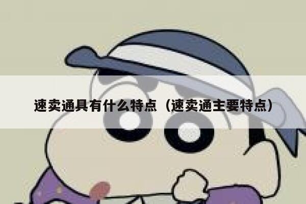 速卖通具有什么特点(速卖通主要特点) 第1张 速卖通具有什么特点(速卖通主要特点) 第1张