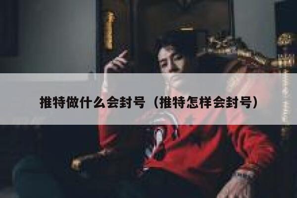 推特做什么会封号（推特怎样会封号） 第1张