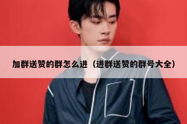 加群送赞的群怎么进(进群送赞的群号大全) 第1张 加群送赞的群怎么进(进群送赞的群号大全) 第1张