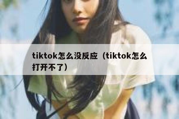 tiktok怎么没反应（tiktok怎么打开不了） 第1张