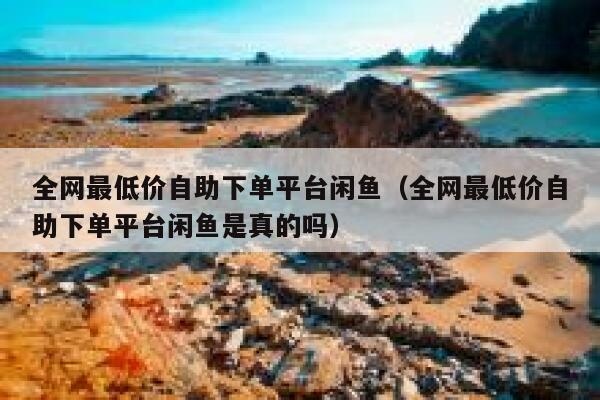全网最低价自助下单平台闲鱼(全网最低价自助下单平台闲鱼是真的吗) 第1张 全网最低价自助下单平台闲鱼(全网最低价自助下单平台闲鱼是真的吗) 第1张