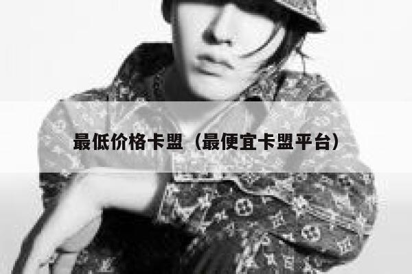 最低价格卡盟(最便宜卡盟平台) 第1张 最低价格卡盟(最便宜卡盟平台) 第1张