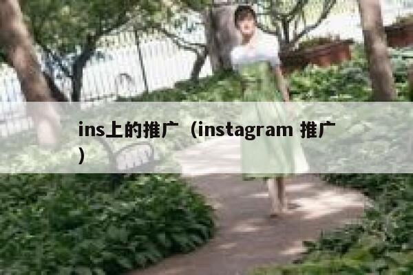 ins上的推广(instagram 推广) 第1张 ins上的推广(instagram 推广) 第1张