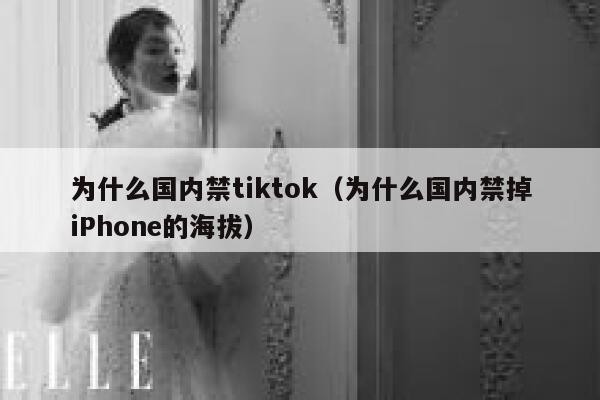 为什么国内禁tiktok（为什么国内禁掉iPhone的海拔） 第1张