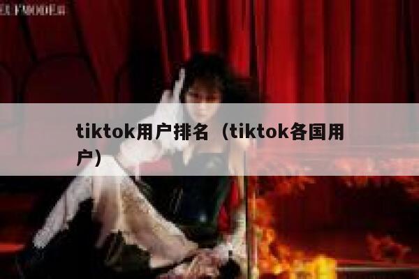tiktok用户排名（tiktok各国用户） 第1张