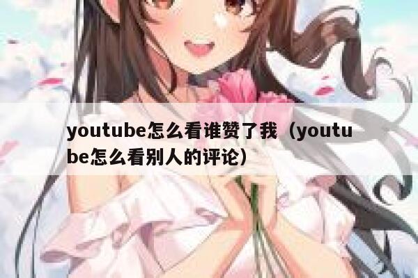 youtube怎么看谁赞了我（youtube怎么看别人的评论） 第1张