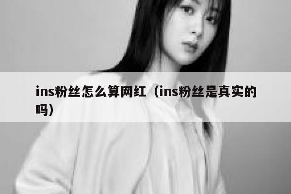 ins粉丝怎么算网红(ins粉丝是真实的吗) 第1张 ins粉丝怎么算网红(ins粉丝是真实的吗) 第1张